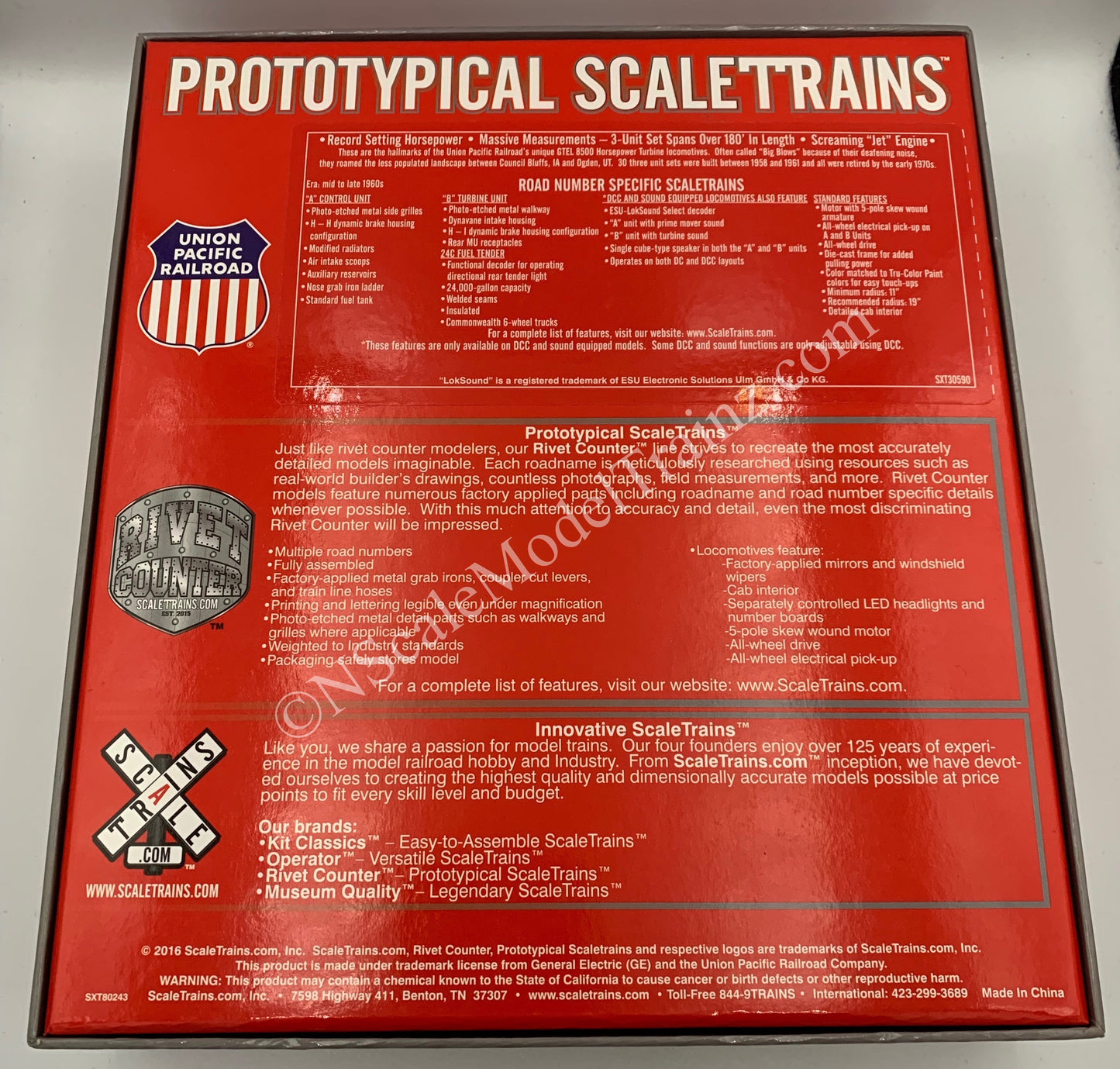 N Scale ScaleTrains Gas Turbine #9